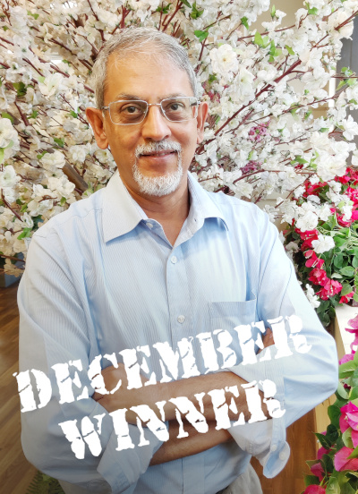 December Winner — N Kumar Pitchumani